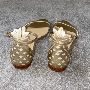 Lily Pulitzer Pineapple Sandal